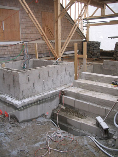 Hardscaping and other outdoor work can be done winter long